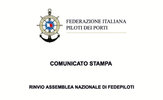 Rinvio assemblea nazionale di Fedepiloti