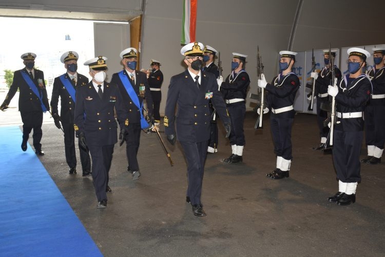 CERIMONIA DEL CAMBIO DI COMANDO DELLA DIREZIONE MARITTIMA DEL LAZIO